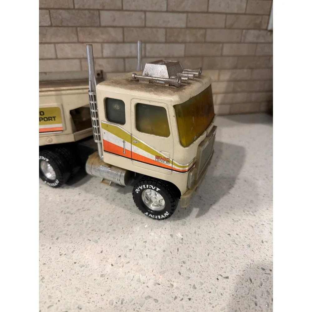 Vintage Nylint GMC Astro‎ 95 Car Transporter Hauler